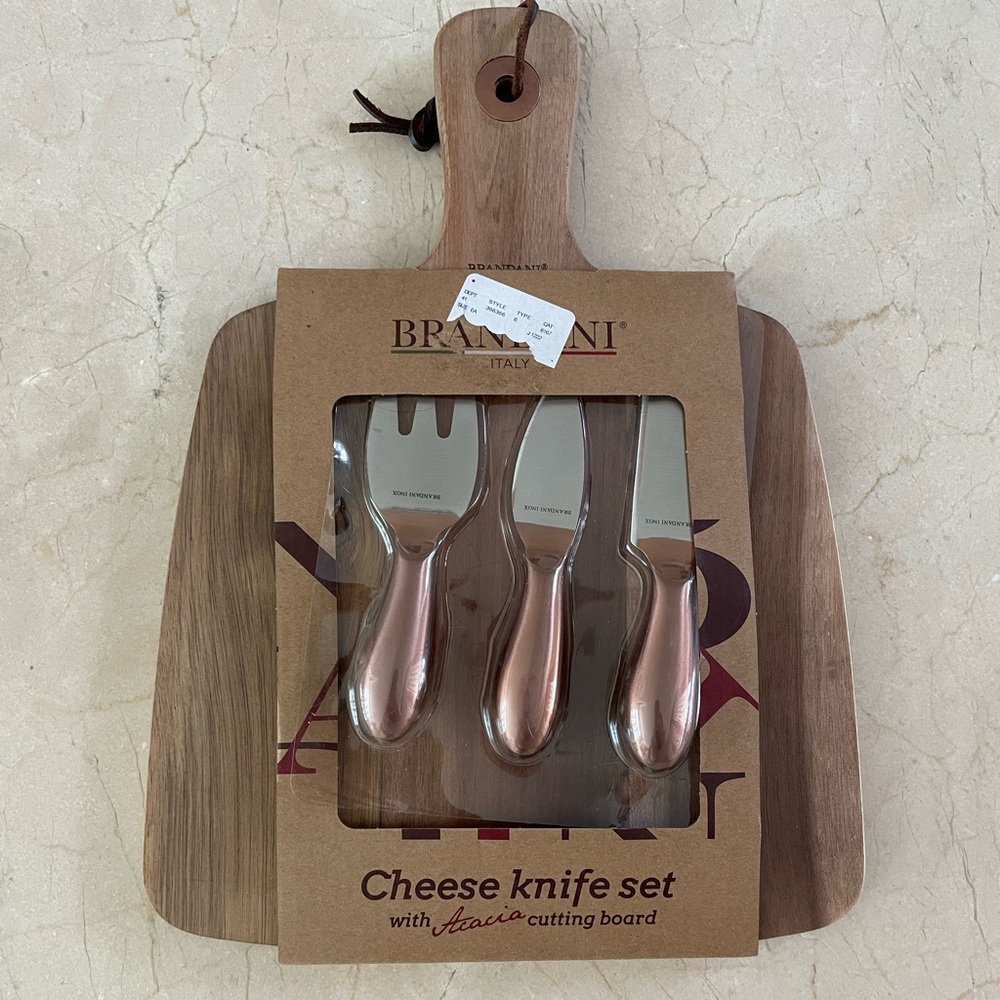 Cheese Knife Set & Cutting Board